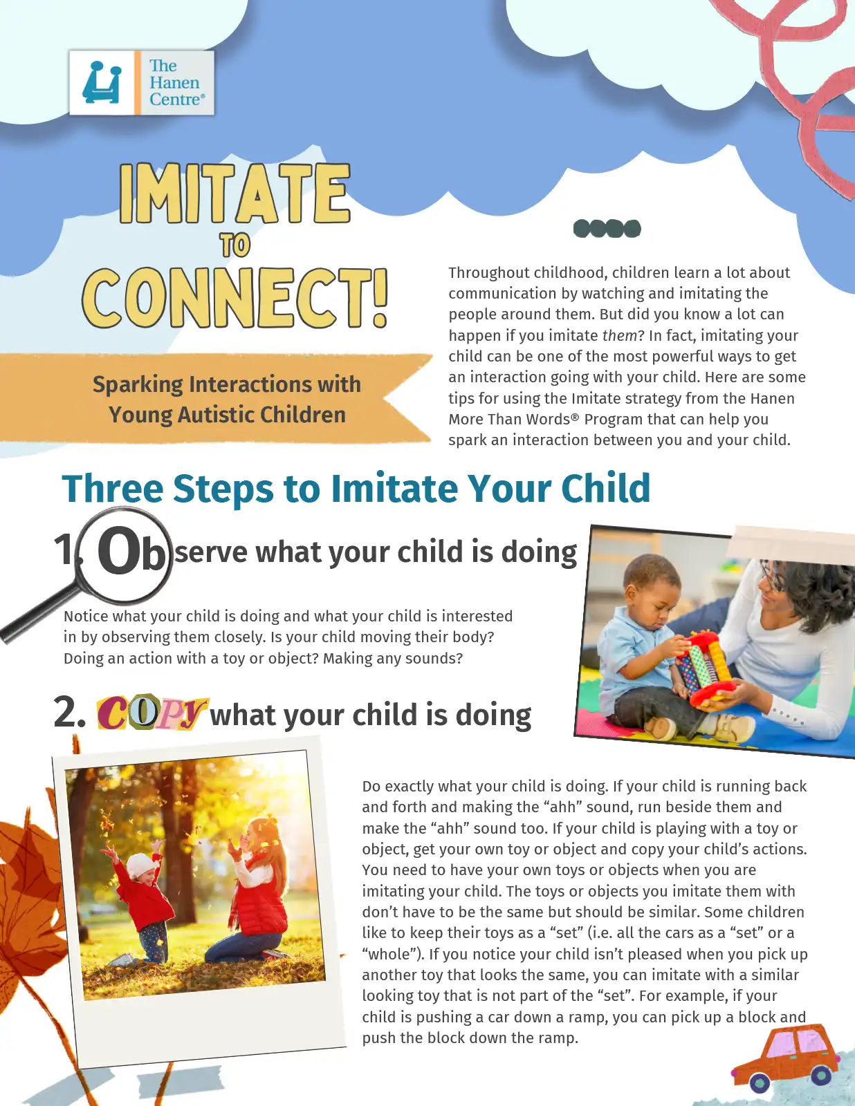 Imitate to Connect