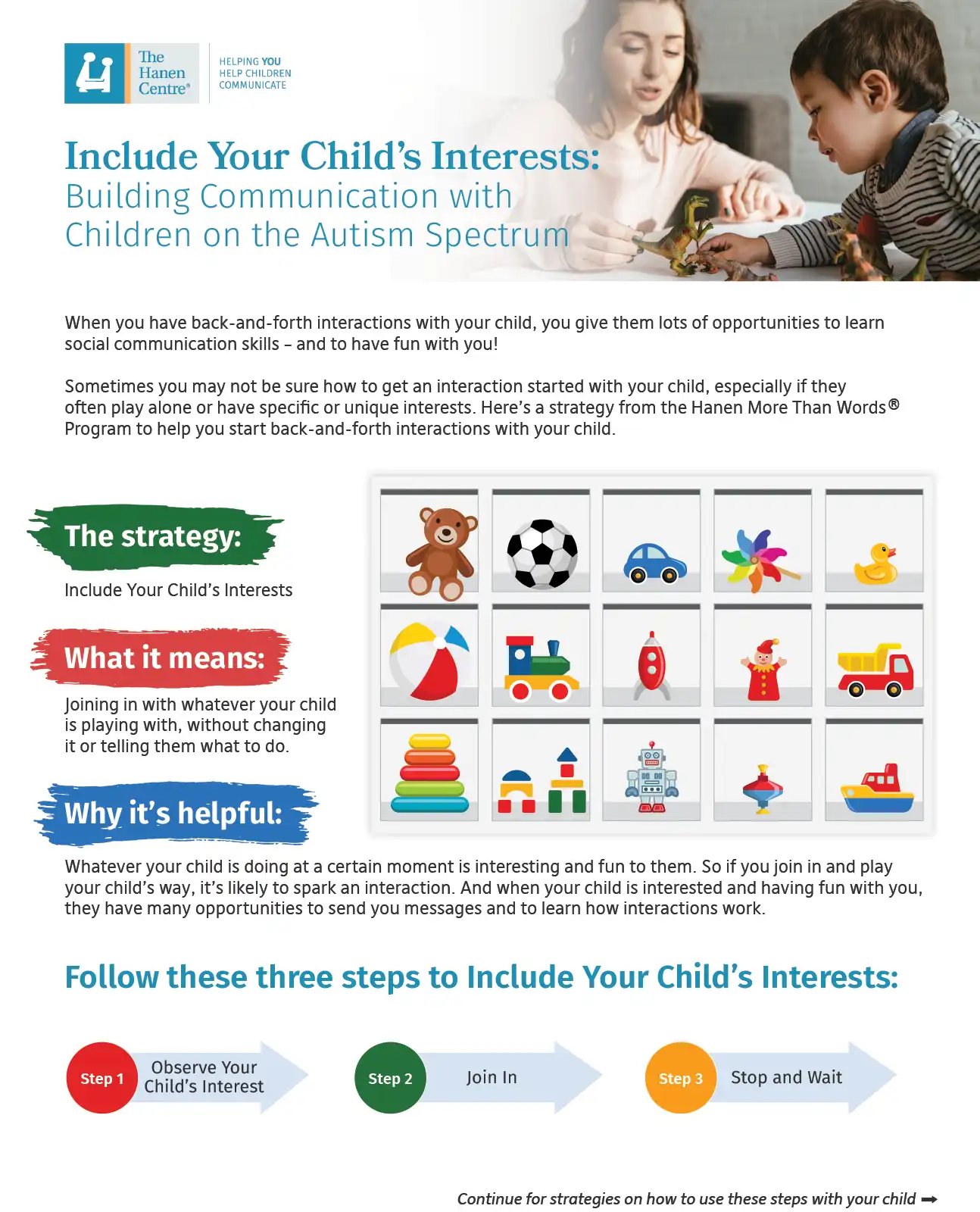 Include Your Childs Interests